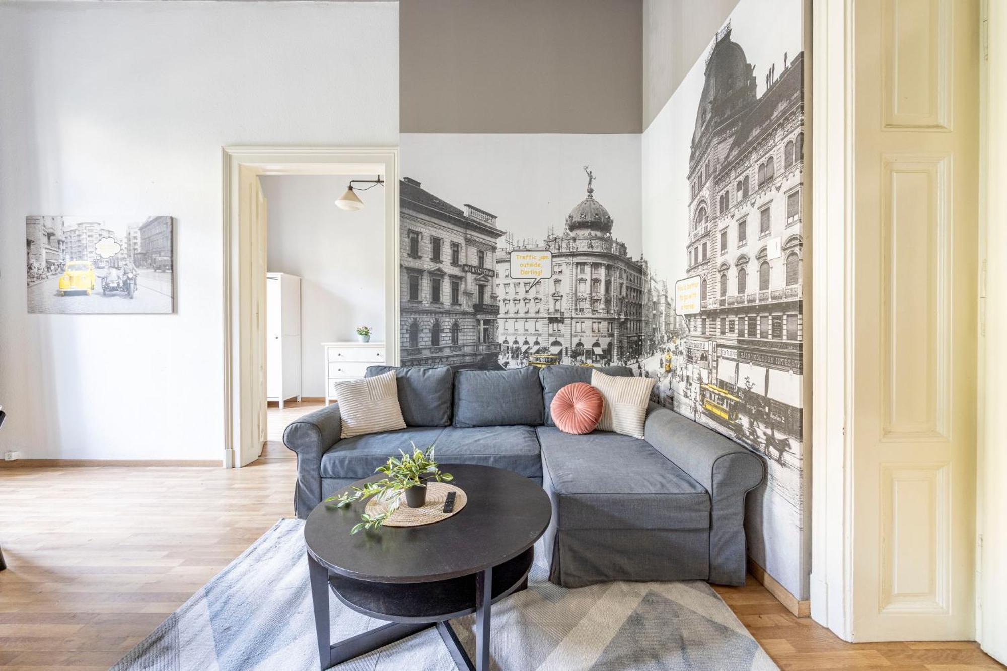 Cozy & Nostalgic Budapest Style Apartment In The Center ภายนอก รูปภาพ